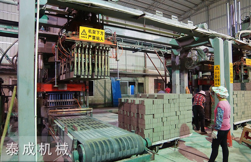 雙面加壓液壓磚機(jī)